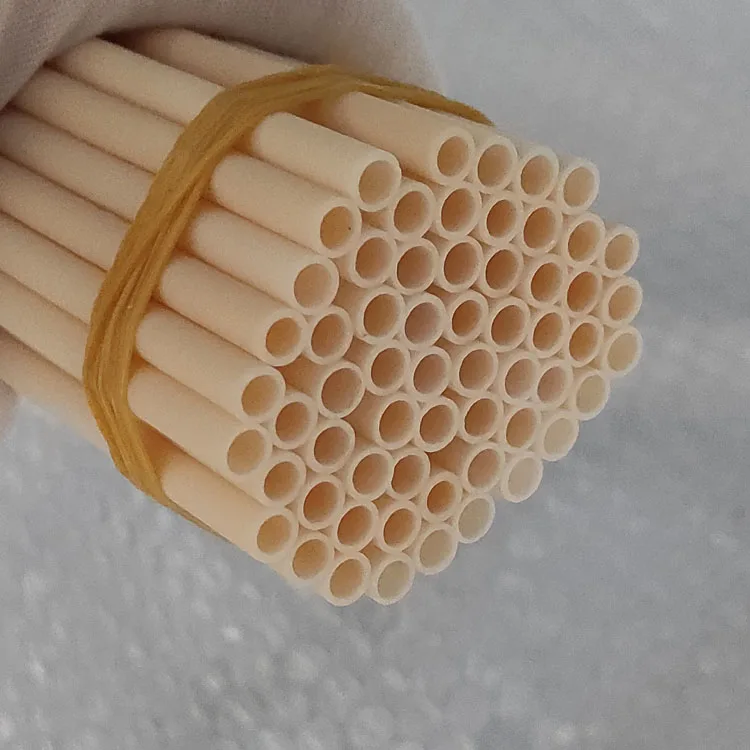 Insulator 99 Al2o3 Thermocouple High Alumina Ceramic Tube Manufacturers