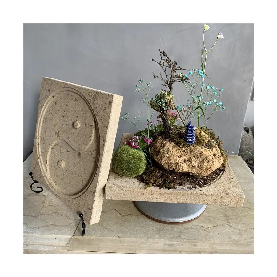 Factory Hot Sales Pictures Green Plant Planting Moisturizing Base For Home Decoration