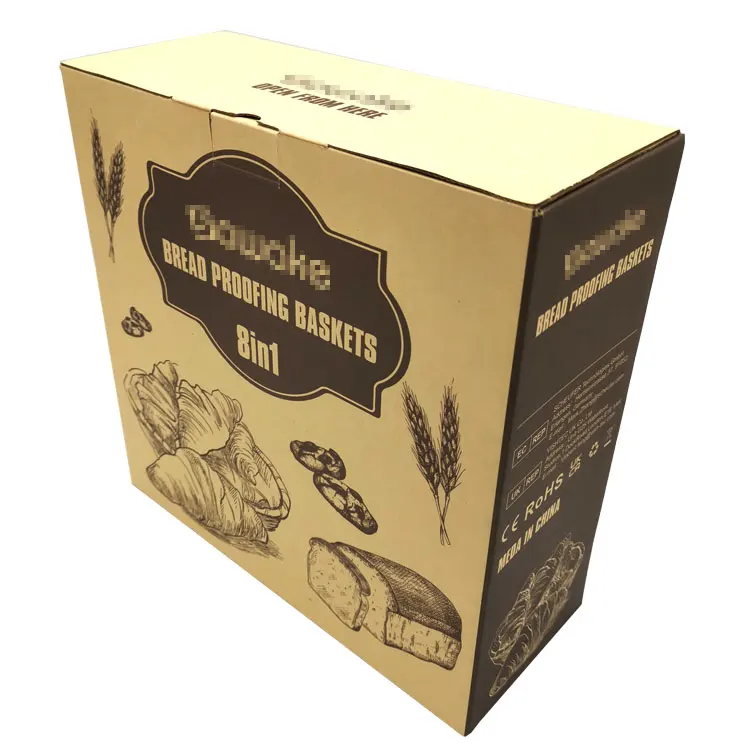 Индивидуальные упаковочные коробки оптовая продажа Экологически чистая коробка для упаковки пищевых продуктов от китайского