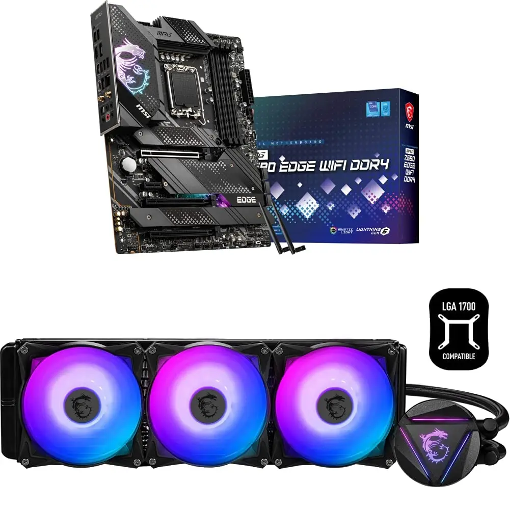 M SI MPG Z690 Edge WiFi DDR4 Gaming для Msi Lga1700 Ddr5 128g поддержка I9 Sata3 * 6 M.2*4 Usb3.2 Atx настольная материнская