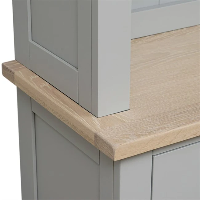 Morden Style British Dressers Kitchen Dining Room Cabinet Solid Wood Sideboard Buffet