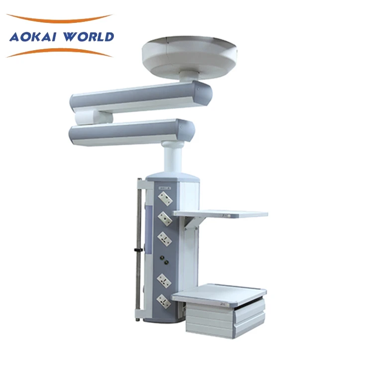 
Double Arm Ceiling Medical Surgical Medical ICU Pendant for Surgery 