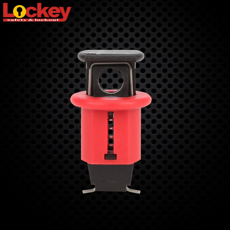 Safety Mini Miniature Circuit Breaker Lockout Single Pole Breaker Lockout Device Mcb Lock Dog