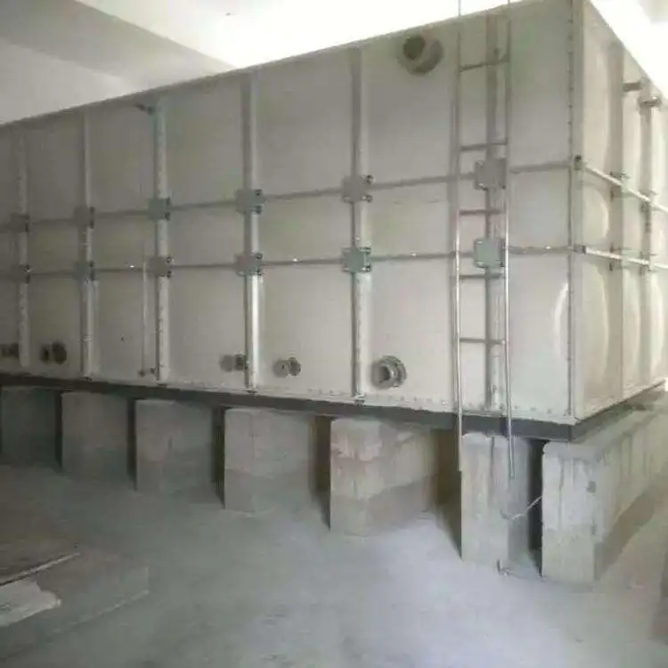 Big volume 1000000L FRP panels bolted assembled supper market supper market shopping mall fire fighting water storage tank