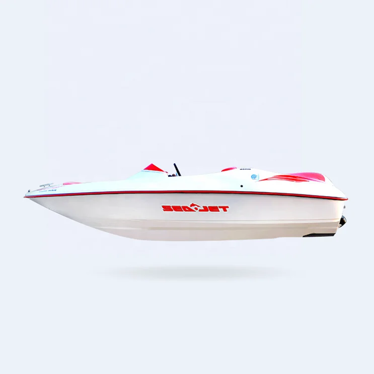 Hison Customized Products Fiberglass Jet Boats Small Motor Boat Ce Approved Speedboat