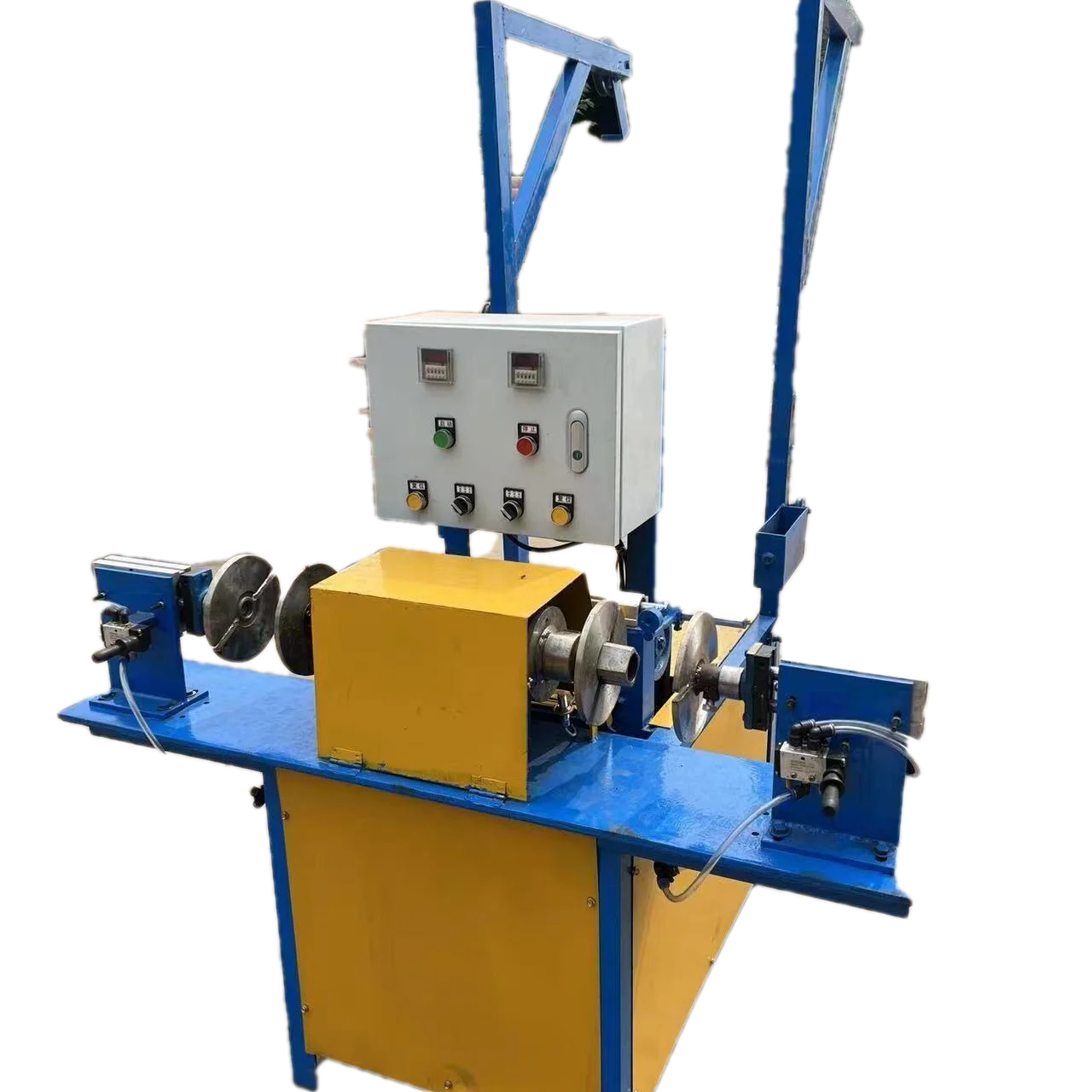 Автоматическая одноголовочная стальная проволочная обмотка или скручивающая машина