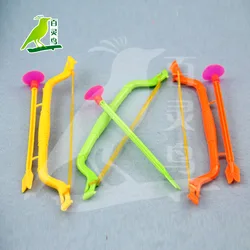 Китайская Заводская Поставка игрушек Lark, недорогой пластиковый игрушечный лук и стрела для рекламного подарка