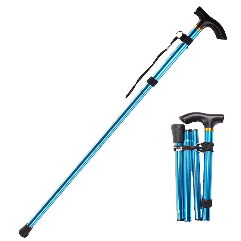 Best selling factory price Collapsible Lightweight Durable Portable Lightweight Trekking Sticks Walking Cane