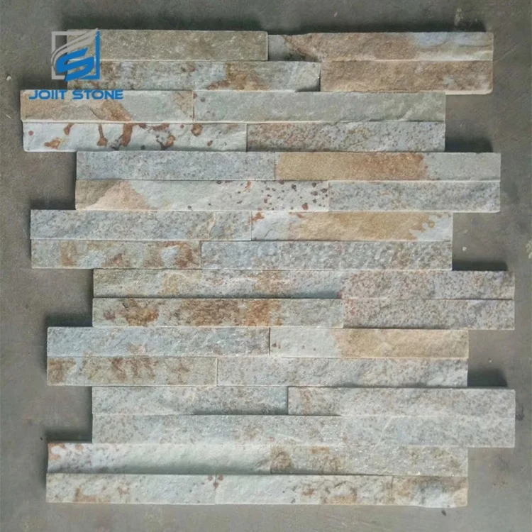 Joiit Stone Natural Split Rusty Slate Natural Stone Wall Tile for Outdoor Decoration