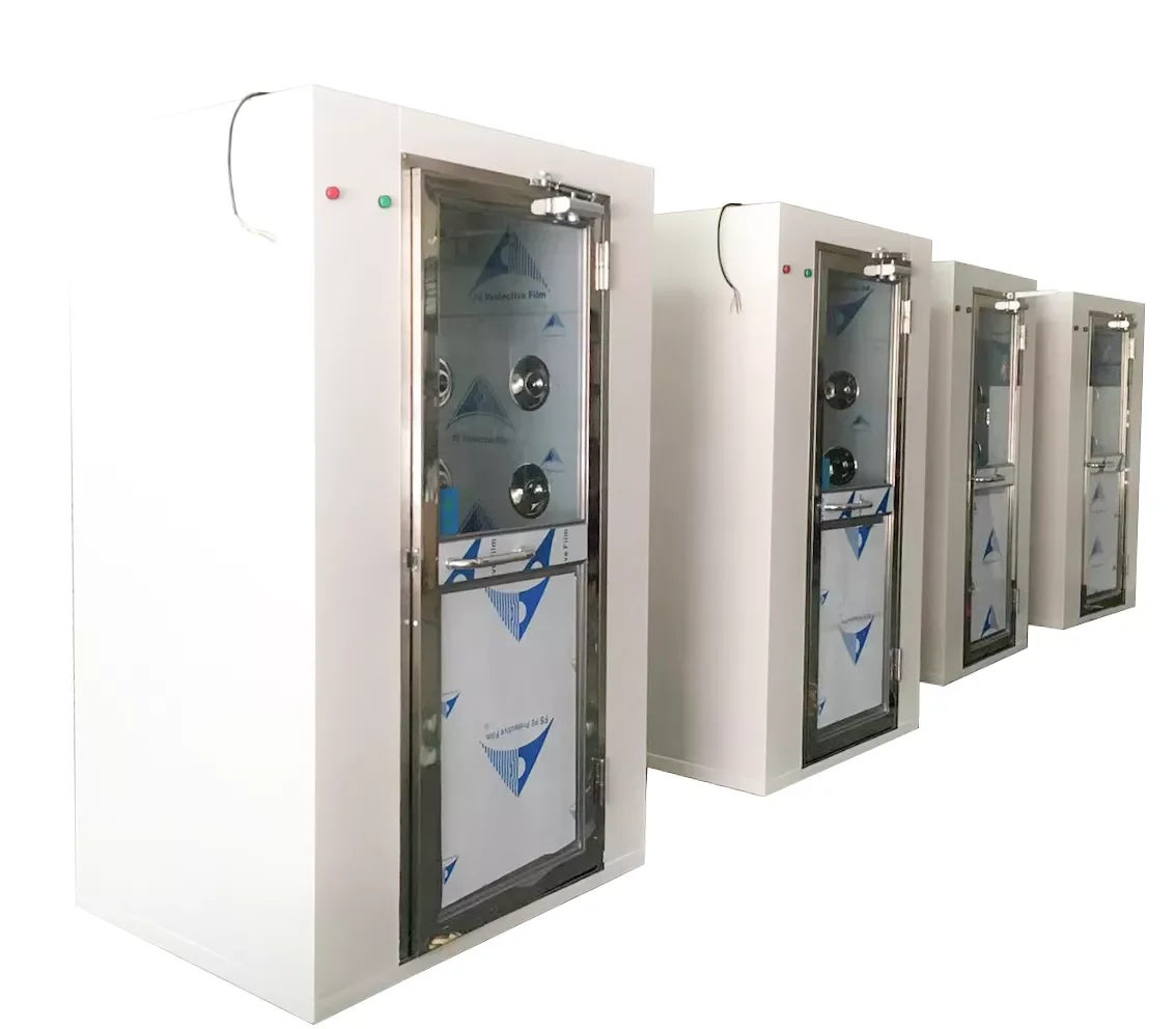 99.99% Efficiency Air Cleaning Equipment 304 Stainless Steel Air Shower
