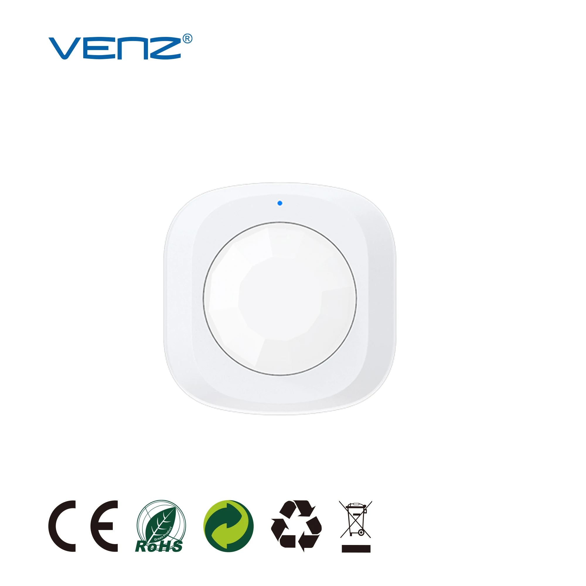 Zigbee human motion sensor smart PIR detector 110 angle movement detection smart home security alarm