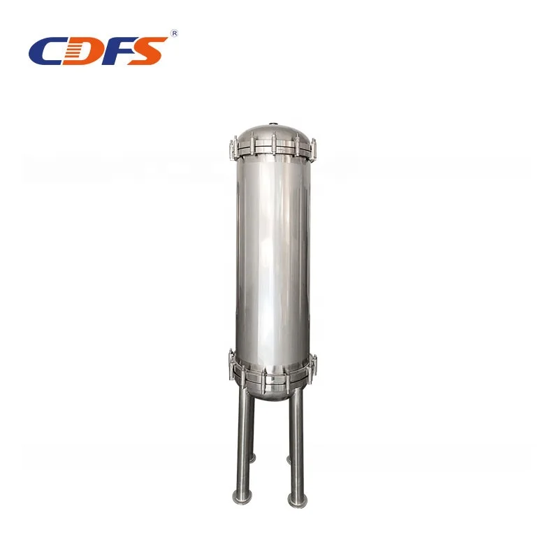 SS316 SS304 Stainless Steel Multi Cartridge Water Filter Housing