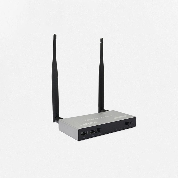 Cat6 Video Hd Wireless Transmission Wifi Kvm 1080P H.264 200M Matrix Kvm Fiber Optic Usb Hdmi Extender
