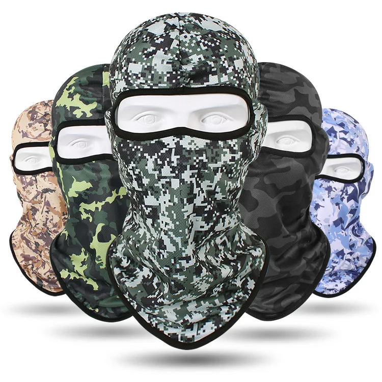 New Arrival Custom Balaclava Hat For Men Cozy Soft Full Face Ski Mask Bike Cycling Hiking Skiing Cosplay Halloween Balaclava