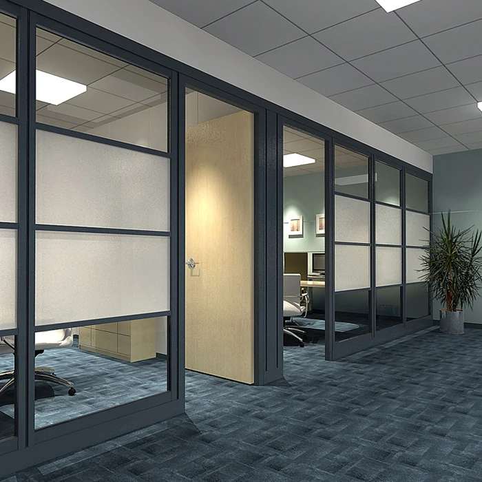 New Style Reliable Supplier Quality Custom Interior Glass Aluminum Partition Wall