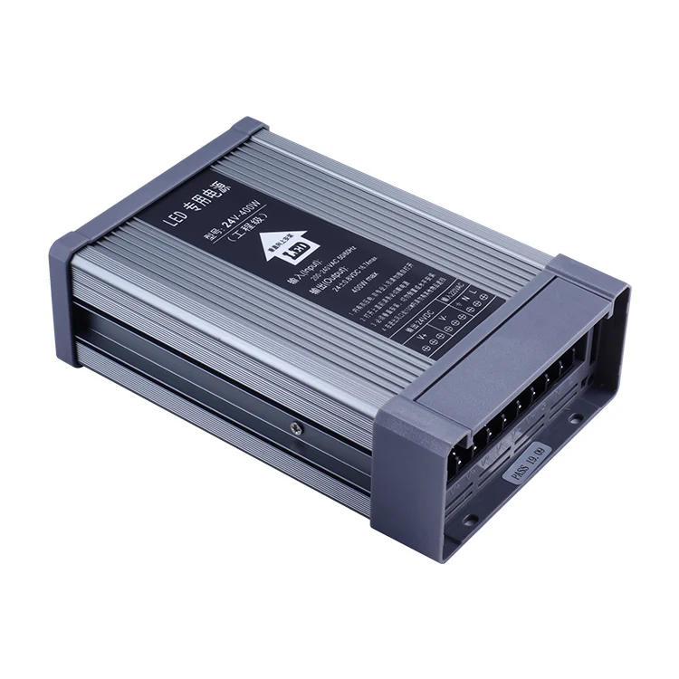 
 DC 12V 24V Выход электронный светодиодный источник питания с вентилятором  