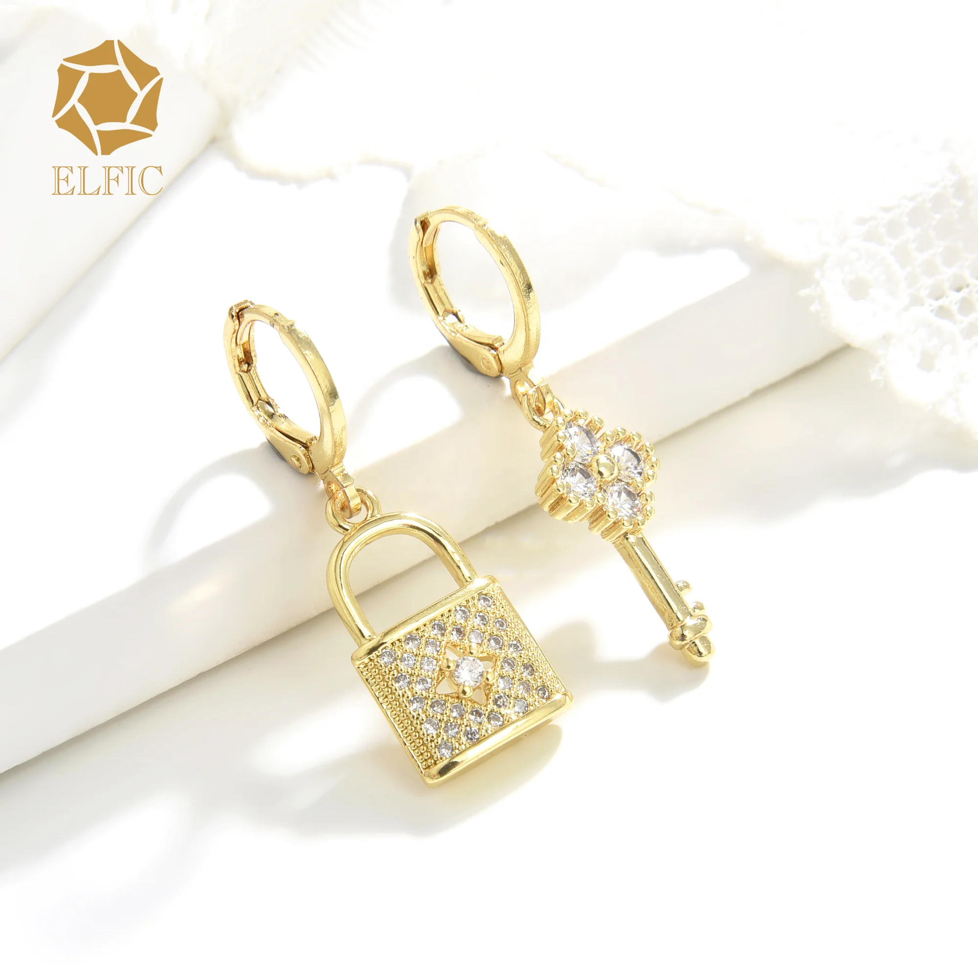 Elfic Jewelry Newest Design earrings women hoop earrings custom jewelry fashion jewelry bracelets & bangles