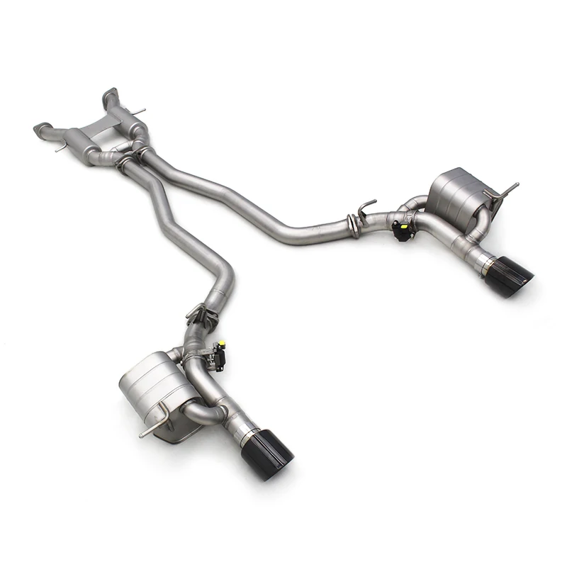 Выхлопная труба YOOKING Catback для JEEP Grand Cherokee SRT 2008- 6.4L выхлопная из нержавеющей стали глушитель система