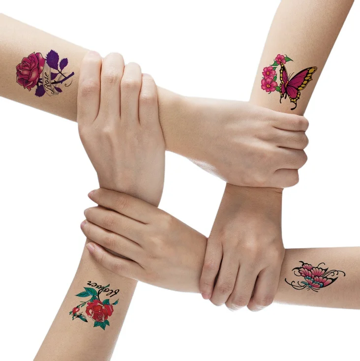 Small size Kids Cartoon tattoo Design Temporary Tattoo for promotion