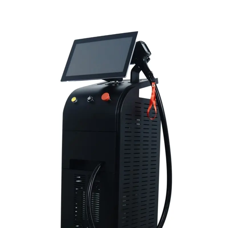 SHR super hair removal  triple wavelength body hair 808 stationary diode laser hair removal machine