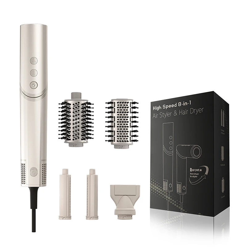 1600 Вт Многофункциональный складной набор фена 5-в-1 плазменный профессиональный фен для салона