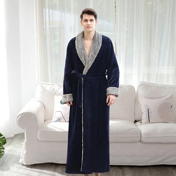 New desgin cotton sleepwear polyester bride family bathrobe set for couple