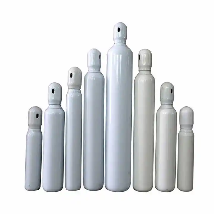Industrial Use High Pressure 40L 150 Bar Argon/Nitrogen/Oxygen Industrial Gas Cylinder Helium Gas Cylinder