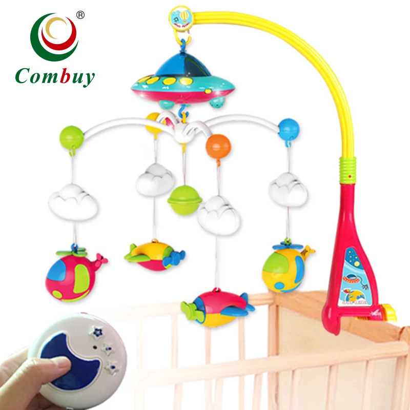 Музыкальный мобиль для детской кроватки с проекцией на радиоуправлении