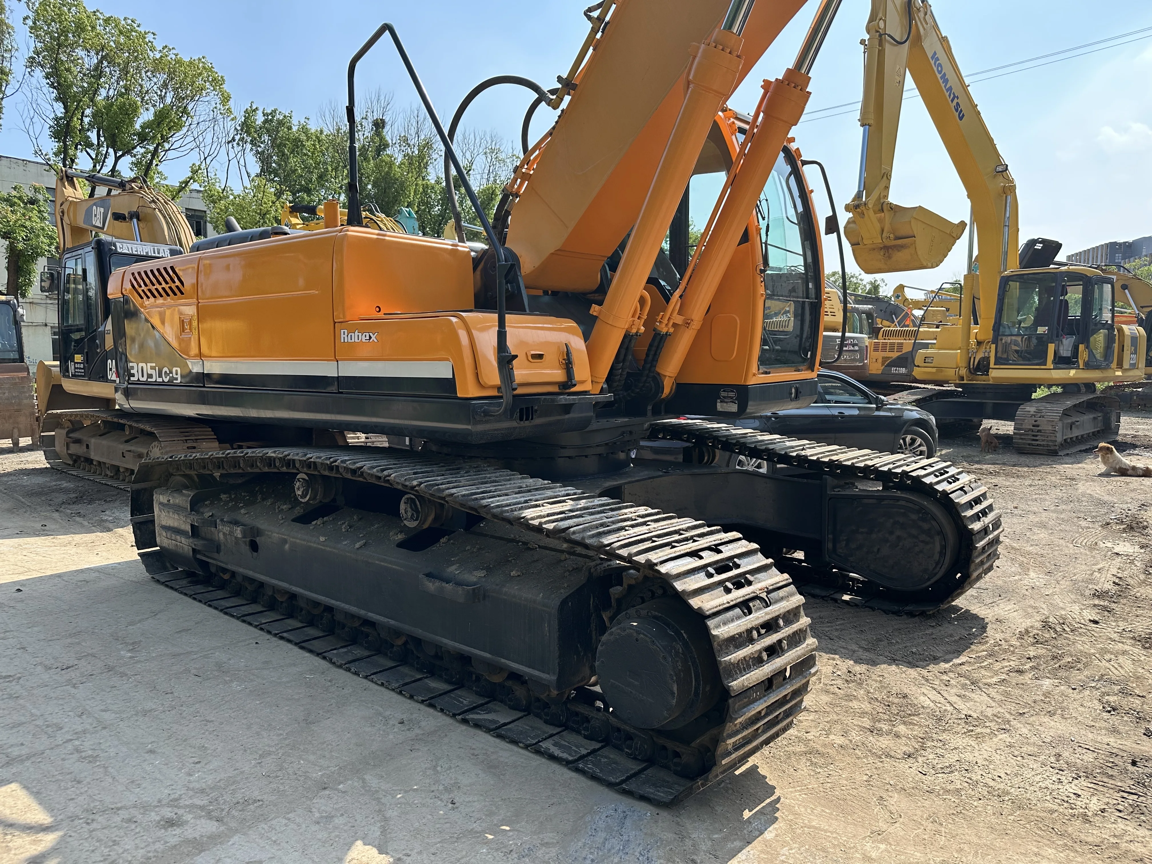 Высококачественный экскаватор hyundai digger 305lc-9 подержанная промышленная машина повышенной грузоподъемности для продажи