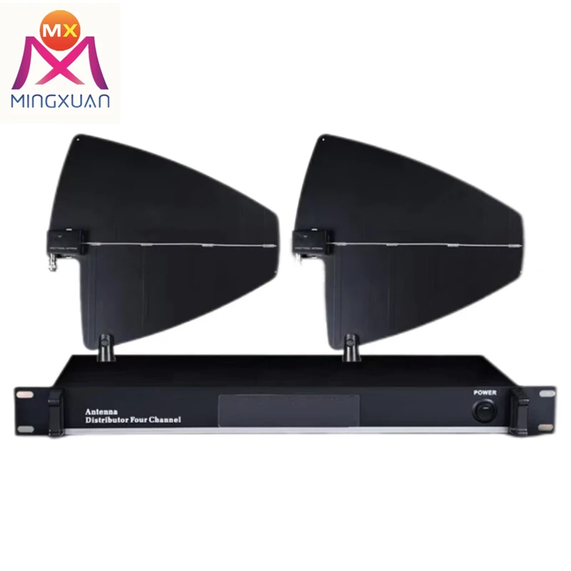 400m distance MHz radio mic antenna distribution system wireless distributed amplifier