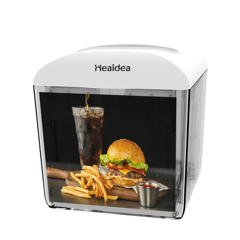 Heaidea table napkin dispenser  promotional cards space ABS material facial tissue box cover for restaurant home CD-8887