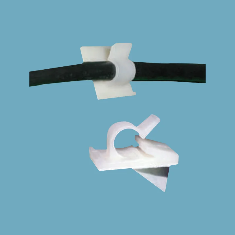 FAW-1A 1AM Cable Tie Holder Clip Plastic Clamps Mount Clamp Wire Zip Tie Nylon Plastic Adhesive Wire Adjustable Cable Clamp