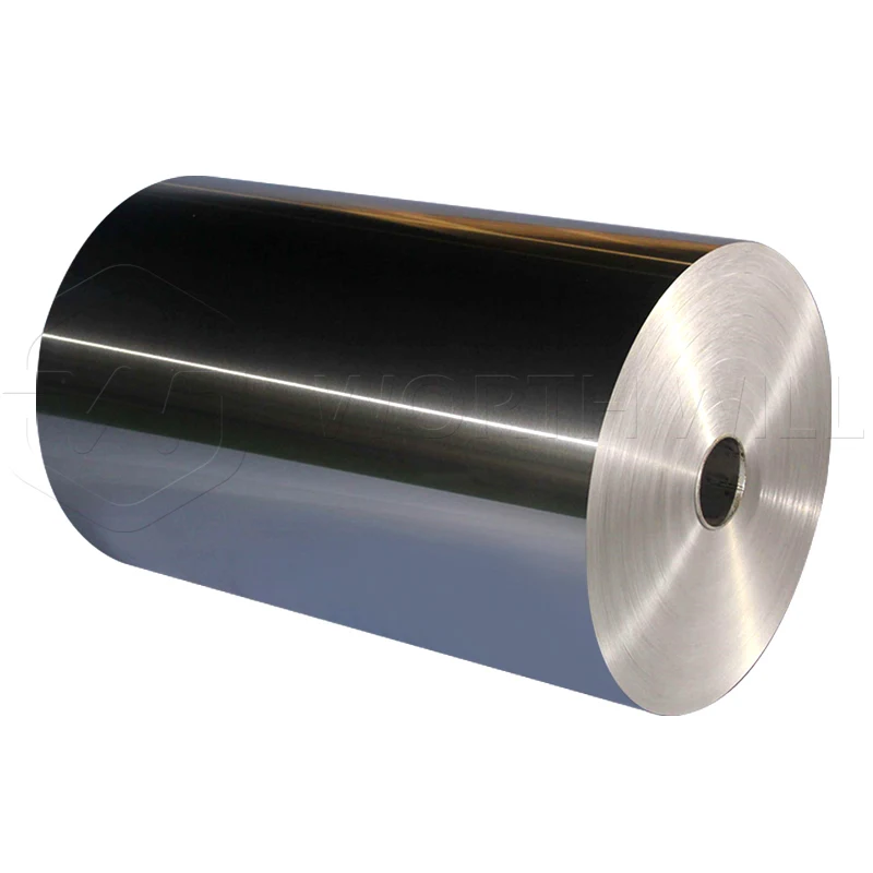 aluminium foil for packaging and materials such as electrolytic capacitors and insulation