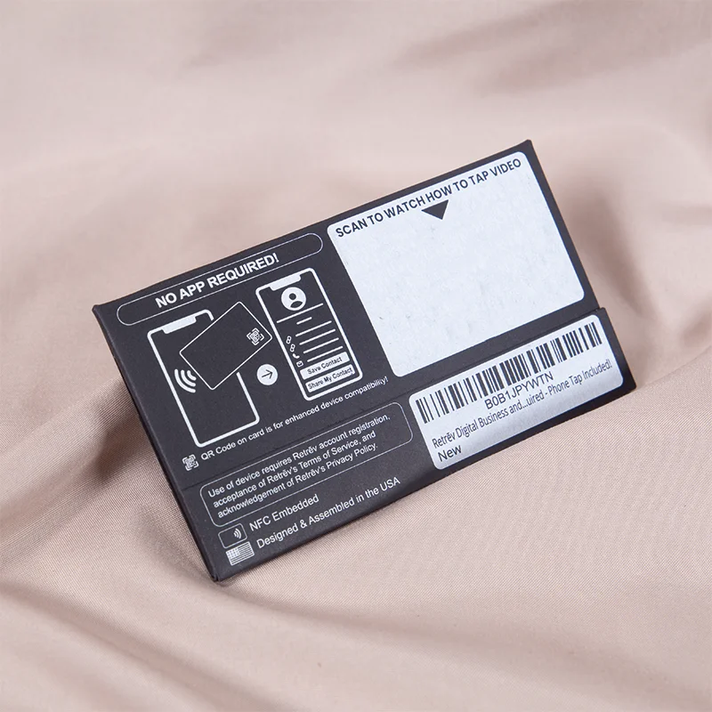 Custom Logo Silver Hot Stamp Matt Black Zipper self seal Strong Black Paper Envelope for card nfc