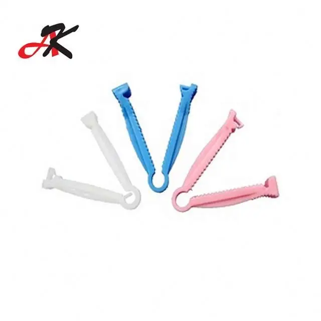Colors Of Disposable medical sterile Plastic umbilical cord clamp for newborn baby For Neonatal