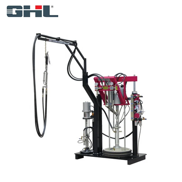 Twocomponent Sealants Spreading Extruder Machine Silicon Coating Machine For Insulating Glass Hollow Glass Double Glazing Making