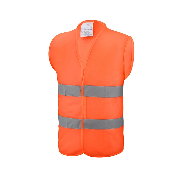 reflective vest jacket strip fabric construction security safety vest high visibility work reflective clothing