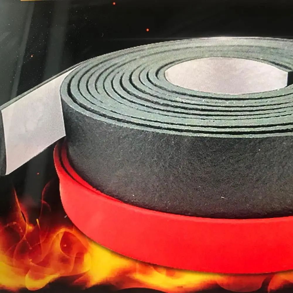 Intumescent Fire Seal Strip With 3m Tape Fire Intumescent Strip