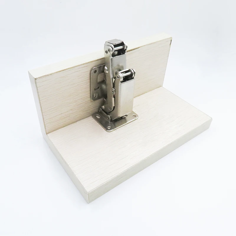 165 Degree Soft closing Corner Hinge Clip-on Furniture Kitchen Concealed Hinge Cabinet hinge Slow