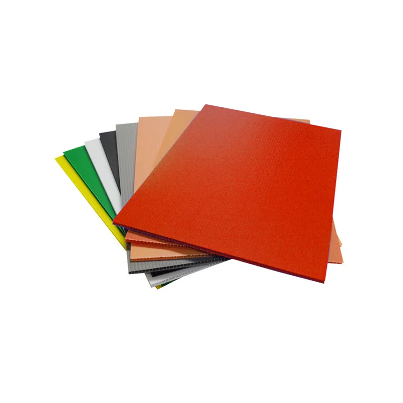Waterproof 2mm 5mm 10mm 12mm PP Polypropylene Corrugated Plastic Sheet Impraboard For Storage Box and Yard Sign
