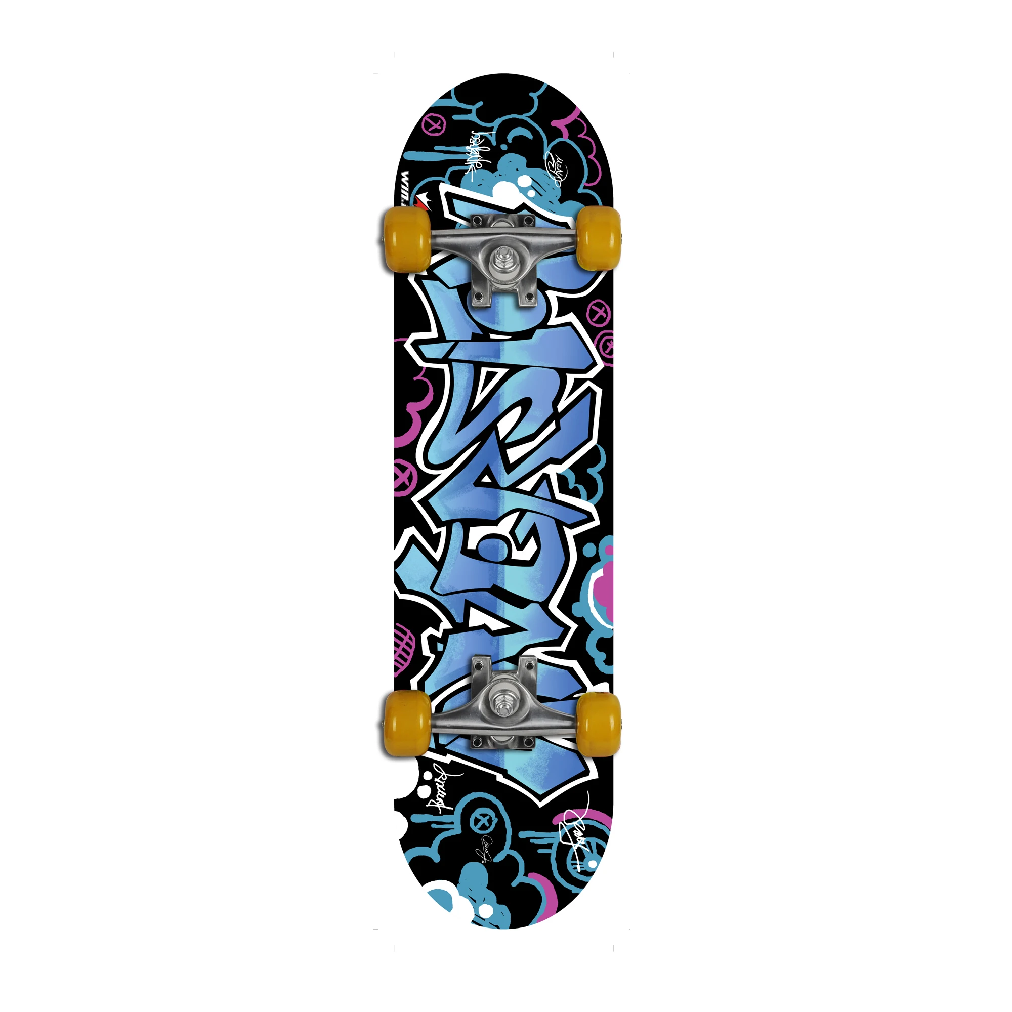 31 Inch 9 Layer Skate Truck Maple Wood Skateboard Deck for Extreme Sports