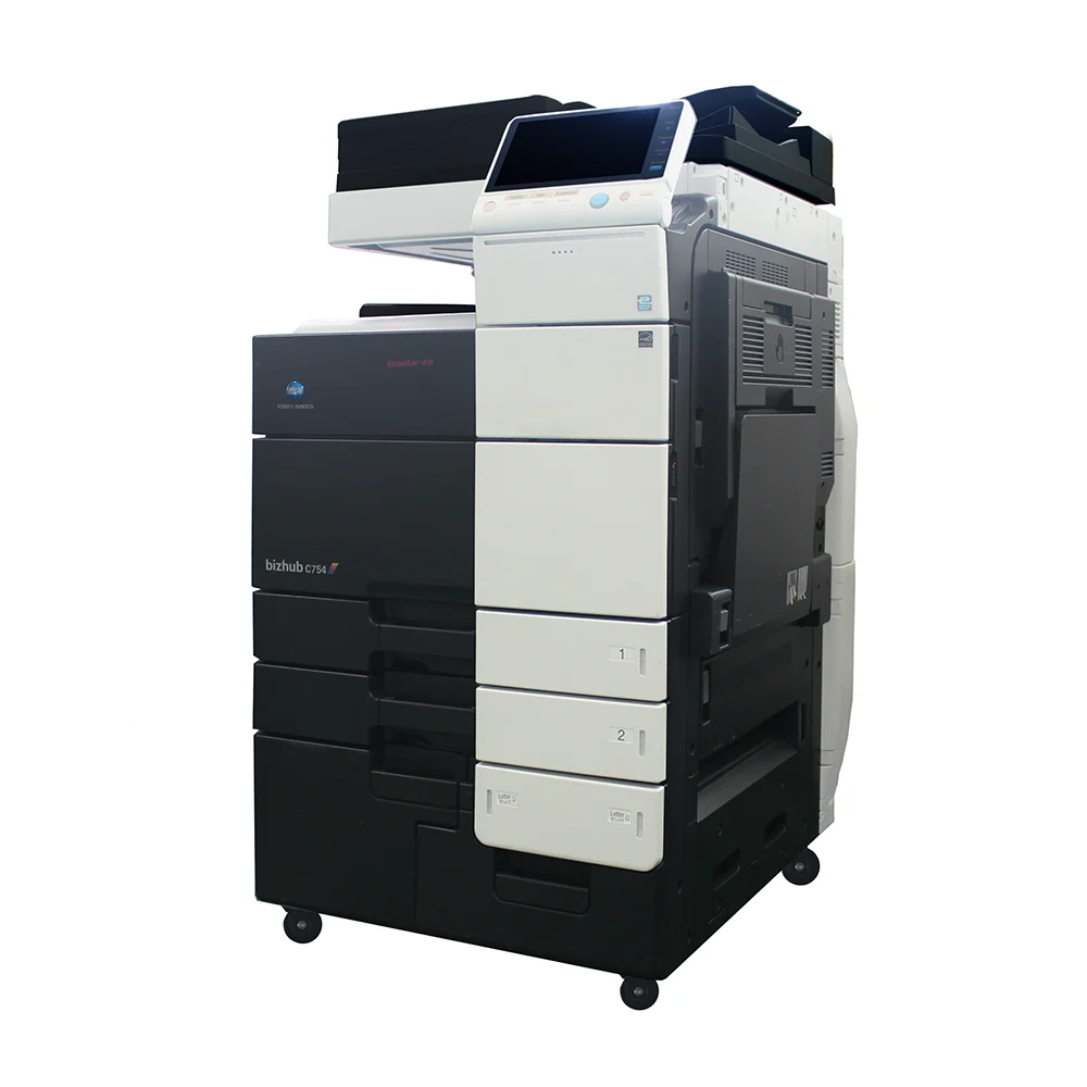 Обновленная популярная копировальная машина для Konica Minolta Bizhub C754 цветной принтер