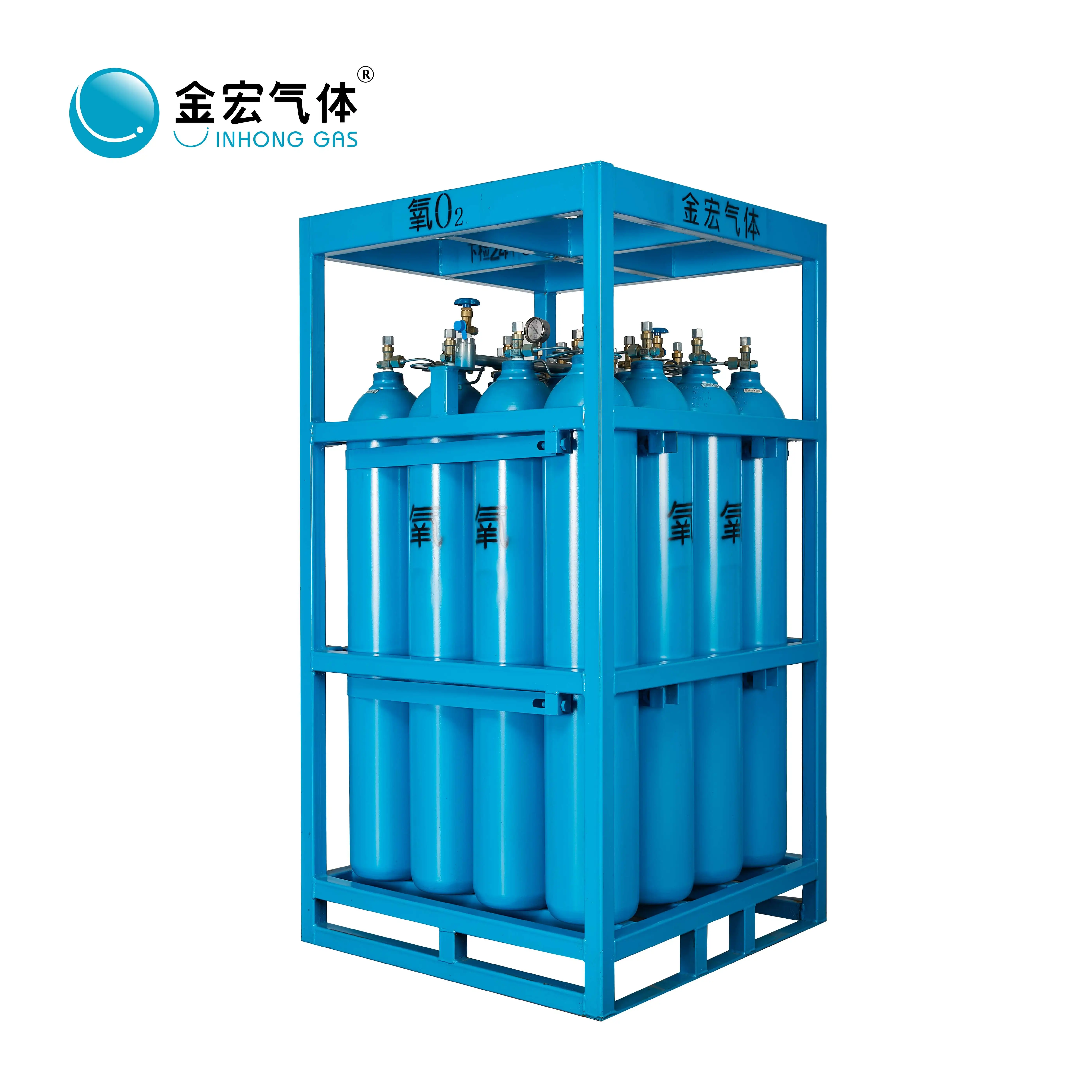 Suppliers from China Factory Oxygen Gas O2 Gas in Gas Cylinders