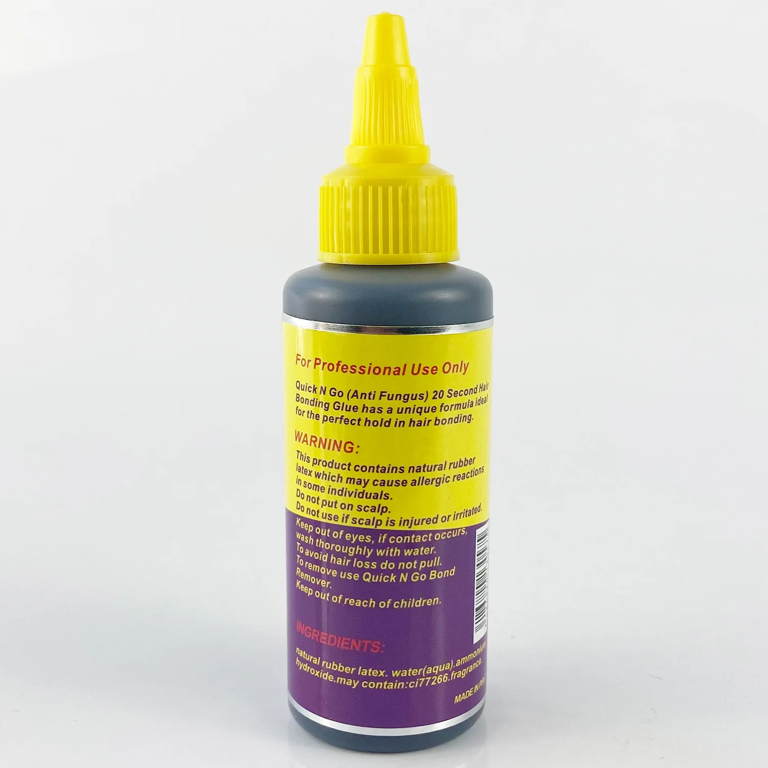 Hair Bonding Glue for Wigs Making Professional Black Eyelash Extension Glue Waterproof Weave Glue Strong Hold