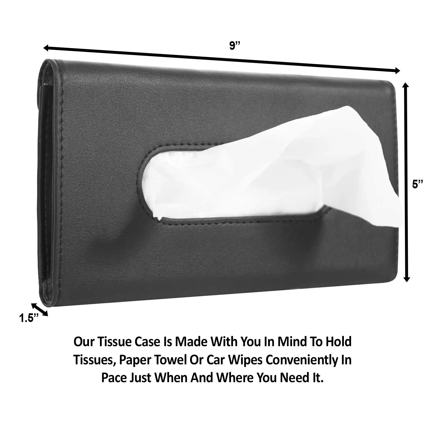 Car vehicle tissue box sunshade sunroof drawer hanging creative leather car interior accessories