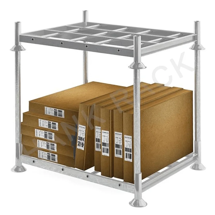 Demountable Stacking Rack Post Removable Rack Transporting and Storage Galvanized Post Pallet