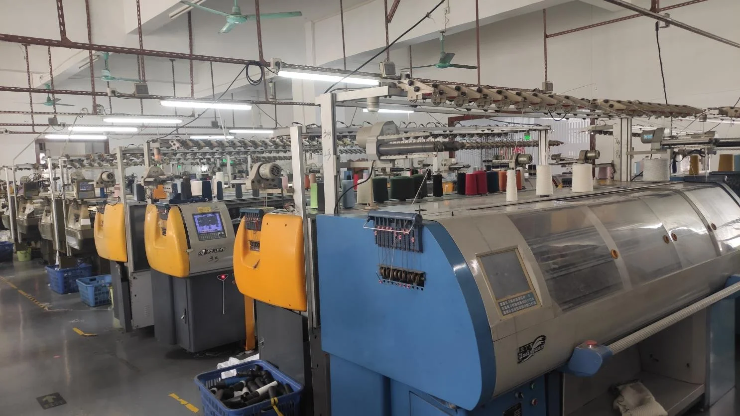 Хлопковый Женский вязаный пуловер большого размера, повседневный длинный свитер в полоску, изготовление на заказ, Осень-зима