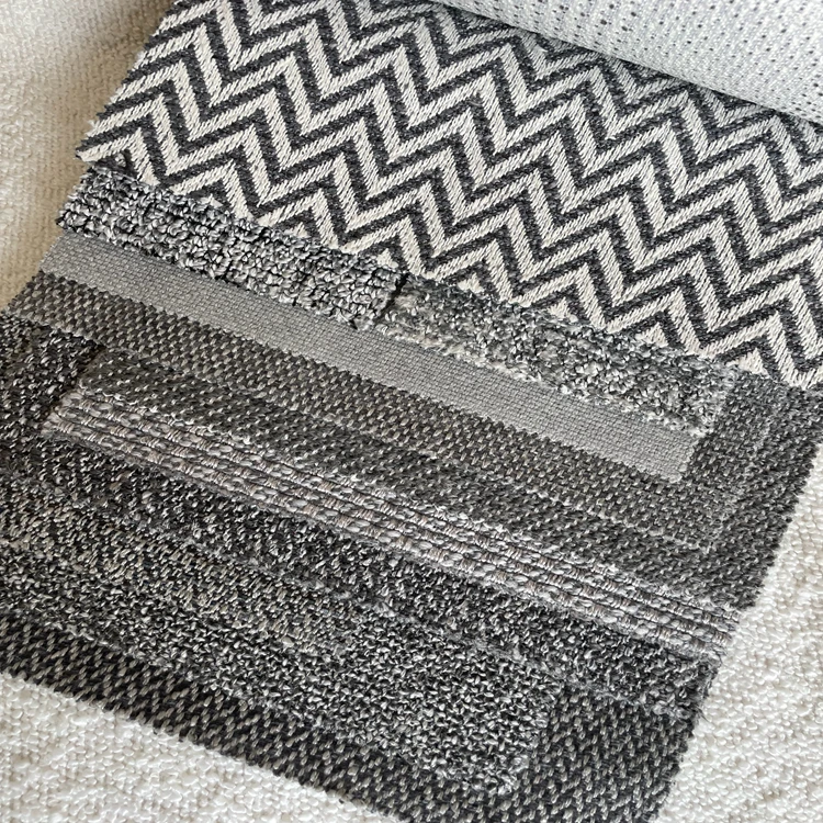 Высокое качество 100 полиэстер хлопок льняная ткань мебель Обивка диван