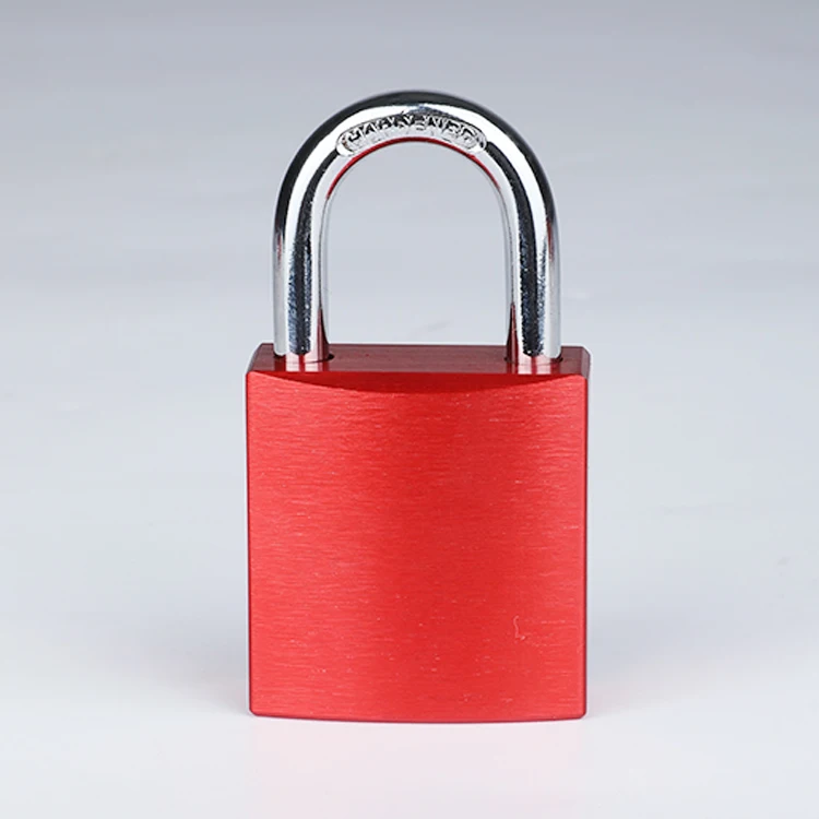 many size Red Aluminum Safety Padlock Loto Products