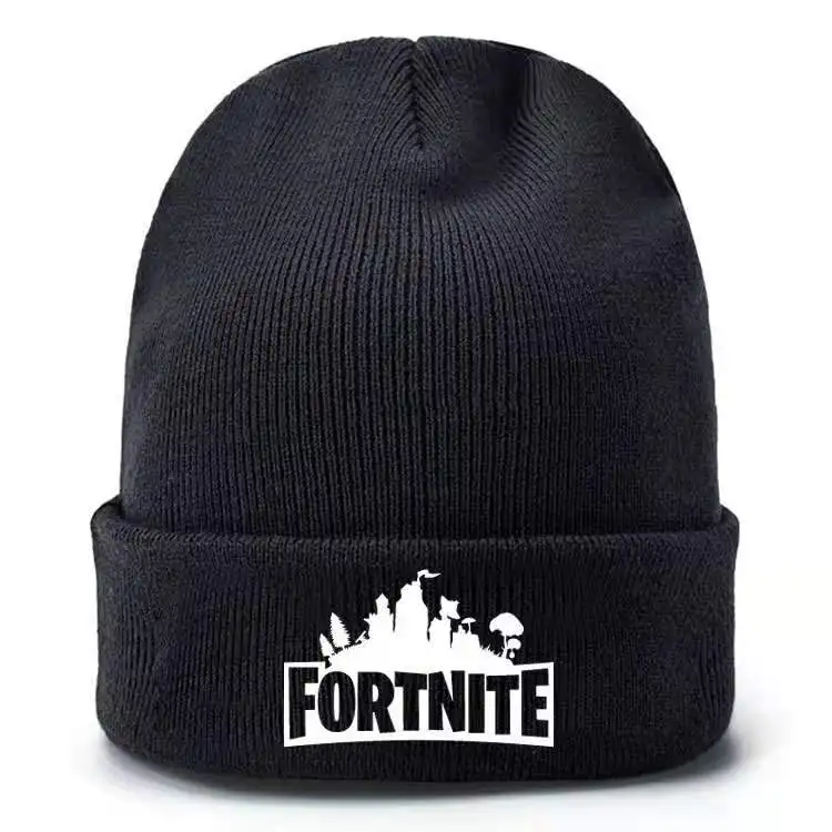 Wholesale Custom Knit Hats Winter Warm Pure Color Thick Melon Cap Wool  Knitted Hat